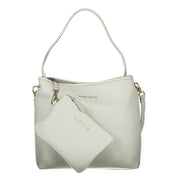 Mario Valentino Grigio Polyurethane Women Shoulder Bag
