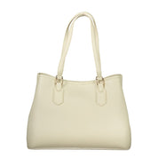 Mario Valentino Beige Polyurethane Women Handbag