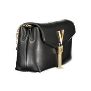 Mario Valentino Nero Poliuretano Women Shoulder Bag