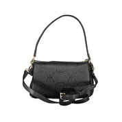 Mario Valentino Nero Polyurethane Women Shoulder Bag