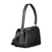 Mario Valentino Nero Polyurethane Women Shoulder Bag