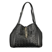 Mario Valentino Nero Poliuretano Women Shoulder Bag