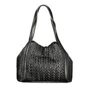 Mario Valentino Nero Poliuretano Women Shoulder Bag