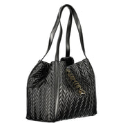 Mario Valentino Nero Poliuretano Women Shoulder Bag