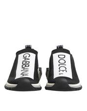 Dolce & Gabbana Black Slip On Sorrento Men Sneakers Shoes