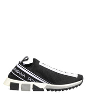 Dolce & Gabbana Black Slip On Sorrento Men Sneakers Shoes