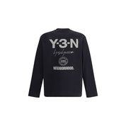 Y-3 Black Cotton Longsleeve Shirt