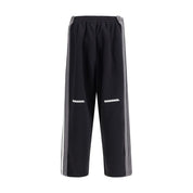 Y-3 Black Cotton Joggers (Workout Pants)