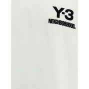 Y-3 White Cotton Sportswear