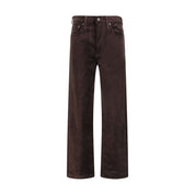 Citizens of Humanity Brown Cotton Straight-Leg Jeans