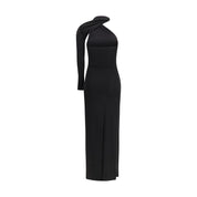 Courrèges Black Viscose Cocktail Dress