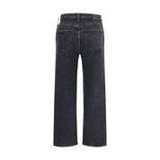 Citizens of Humanity Blue Cotton Straight-Leg Jeans