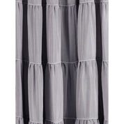 Forte_Forte Gray Silk Long Skirt