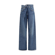 Agolde Blue Cotton Jeans Denim