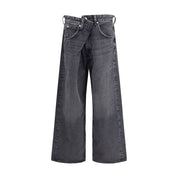 Agolde Gray Cotton Jeans Denim