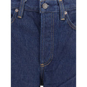 Agolde Blue Cotton Jeans Denim