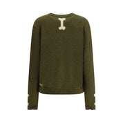 Baziszt Bicolor Alpaca Vicugna Pacos Cardigan