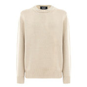 Alpha Studio White Cashmere Sweater