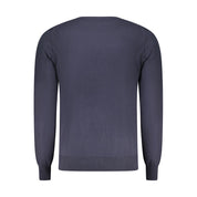 Accademia Militare Blue Cotton Men Sweater
