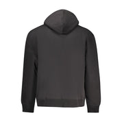 Calvin Klein Black Cotton Men's Hooded Sweatshirt