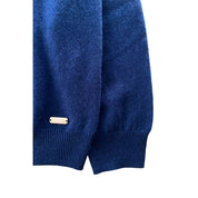 Baldinini Trend Blue Cashmere Sweater