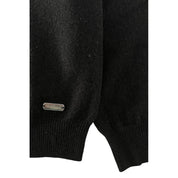 Baldinini Trend Black Cashmere Sweater