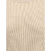 Brunello Cucinelli Beige Cashmere Cashmere Sweater