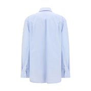 The Row Light Blue Cotton Shirt
