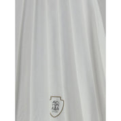 Brunello Cucinelli White Polyester Mini Skirt