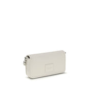 Marc Jacobs White Calf Leather Bos Taurus Shoulder Bag