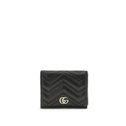 Gucci Black Calf Leather Bos Taurus Wallet