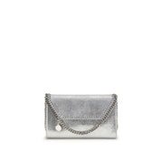 Stella McCartney Silver Polyester Shoulder Bag