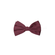 Dolce & Gabbana Bordeaux Silk Bowtie