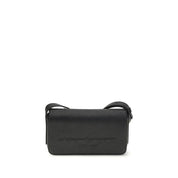 Alexander Wang Black Calf Leather Bos Taurus Shoulder Bag