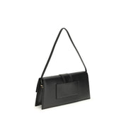 Jacquemus Black Calf Leather Bos Taurus Shoulder Bag
