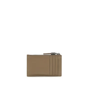 Brunello Cucinelli Beige Calf Leather Bos Taurus Wallet