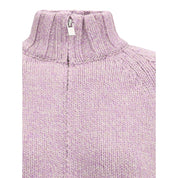 Magda Butrym Purple Cashmere Cardigan