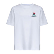 Casablanca White Cotton T-Shirt