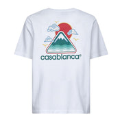 Casablanca White Cotton T-Shirt