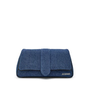 Jacquemus Blue Cotton Handbag
