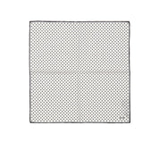 Tom Ford Black And White Silk Clutch Bag