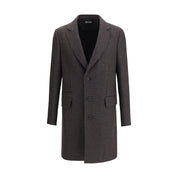 ZEGNA Brown Wool Coat