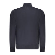 Hugo Boss Blue Cotton Men Sweater