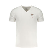 Aeronautica Militare White Cotton Men Underwear Shirt
