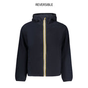 K-WAY Blue Polyester Jackets & Coat