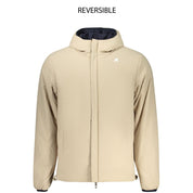 K-WAY Blue Nylon Jackets & Coat