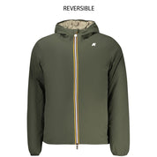 K-WAY Green Nylon Jackets & Coat