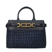 Tom Ford Blue Fabric Handbag