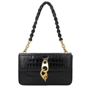 Tom Ford Black Leather Shoulder Bag