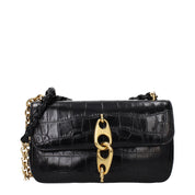 Tom Ford Black Leather Shoulder Bag